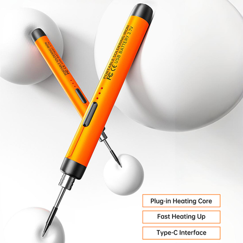 Cordless Soldering Iron Kit, USB Rechargeable, Portable（Cash on delivery is supported）