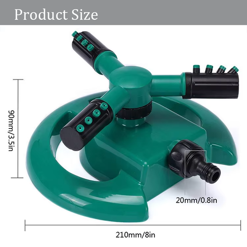 3PCS 360 Rotating Garden Sprinkler Kit（Cash on delivery is supported）