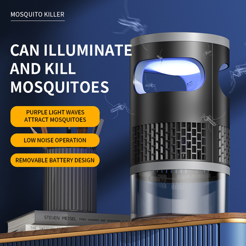 USB Rechargeable Mosquito Killer with Night Light（Cash on delivery is supported）