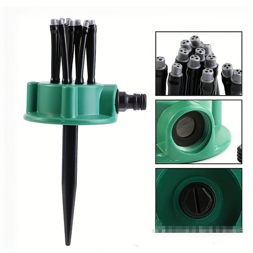 Automatic Garden Sprinkler with 12 Flexible Heads（Cash on delivery is supported）