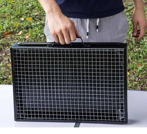 Foldable Portable Charcoal BBQ Grill for Outdoor Use（Cash on delivery is supported）