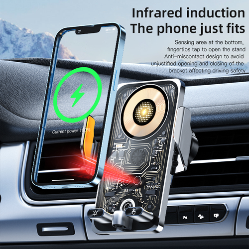 Car Wireless Charger Mount, 360 Adjustable（Cash on delivery is supported）