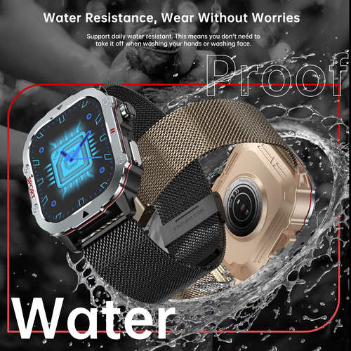 Outdoor Sport Watch Bluetooth Health 3Proof Waterproof（Cash on delivery is supported）