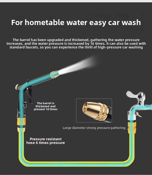 Power Pressure Wash Gun Car Home Use（Cash on delivery is supported）