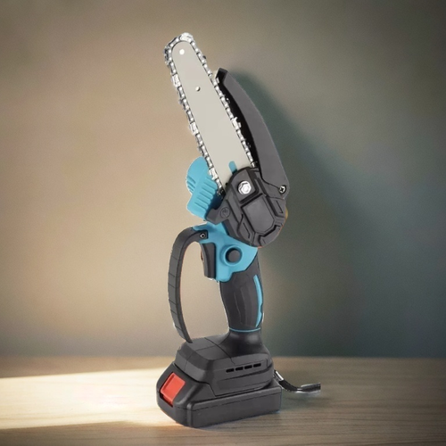4 Inch Cordless Mini Chainsaw with Battery and Charger（Cash on delivery is supported）