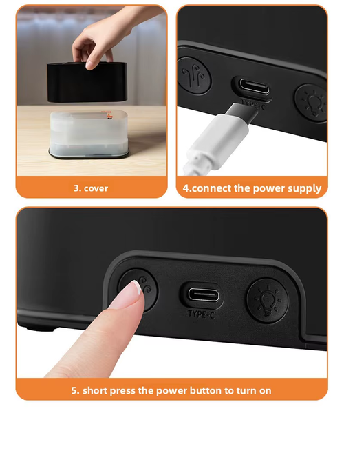 Flame Humidifier: Warm Glow, Fresh Air, Cozy Home（Cash on delivery is supported）