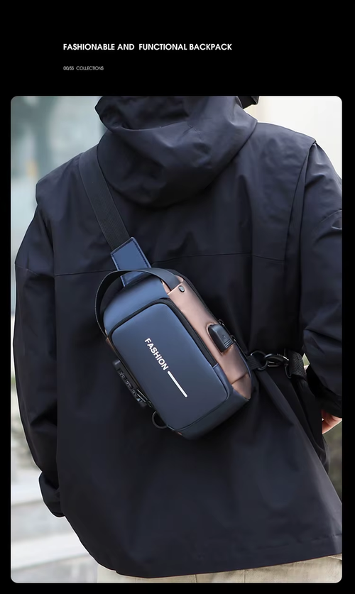 Anti-theft Crossbody Sling Bag with Password Lock（Cash on delivery is supported）
