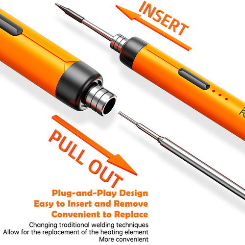 Cordless Soldering Iron Kit, USB Rechargeable, Portable（Cash on delivery is supported）