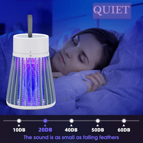 Rechargeable USB Mosquito Killer Lamp 2 Pack（Cash on delivery is supported）