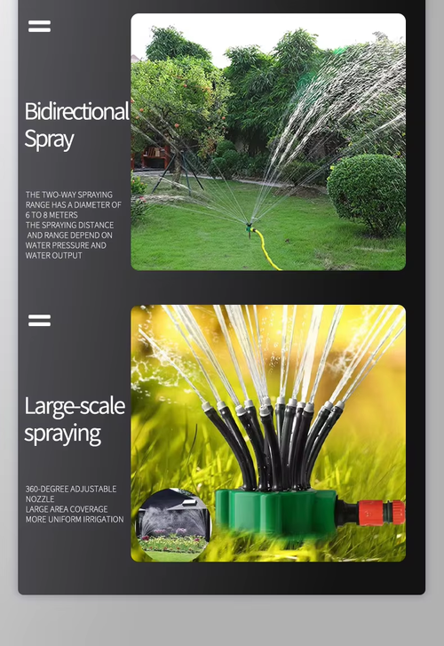 Automatic Garden Sprinkler with 12 Flexible Heads（Cash on delivery is supported）