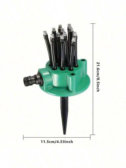 Automatic Garden Sprinkler with 12 Flexible Heads（Cash on delivery is supported）