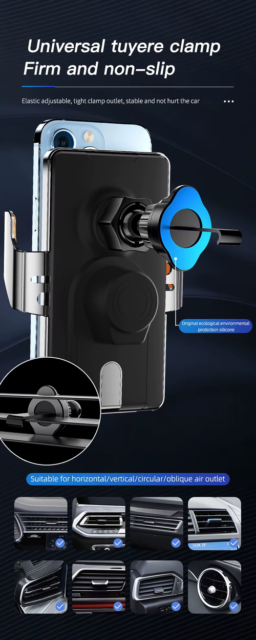 Car Wireless Charger Mount, 360 Adjustable（Cash on delivery is supported）