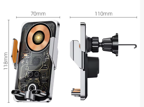 Car Wireless Charger Mount, 360 Adjustable（Cash on delivery is supported）
