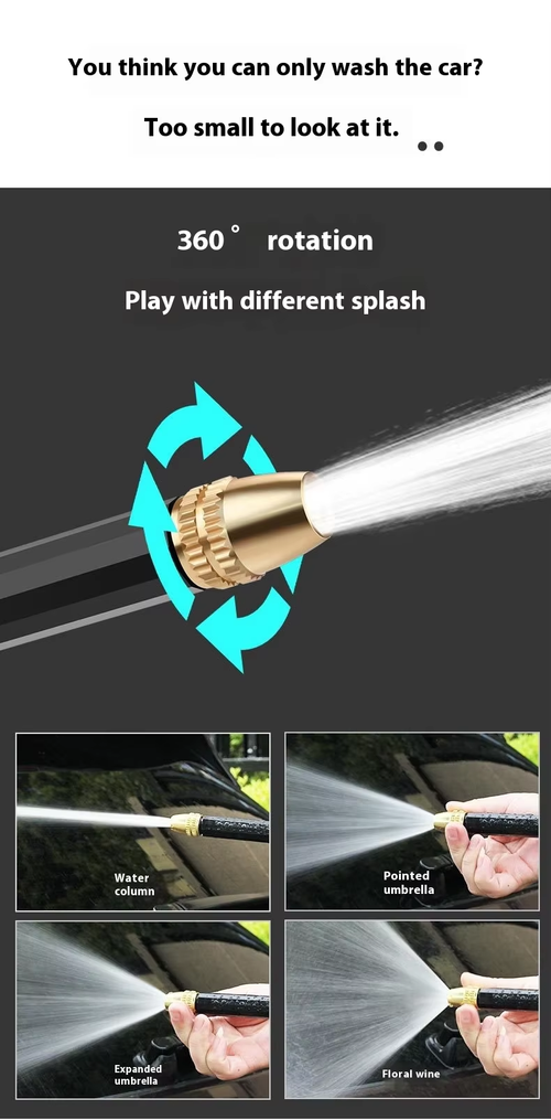 Power Pressure Wash Gun Car Home Use（Cash on delivery is supported）