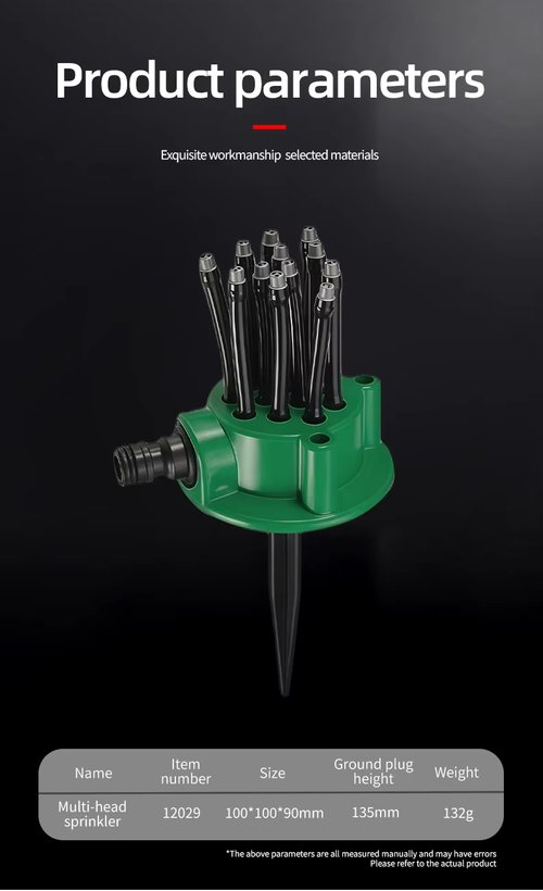 Automatic Garden Sprinkler with 12 Flexible Heads（Cash on delivery is supported）