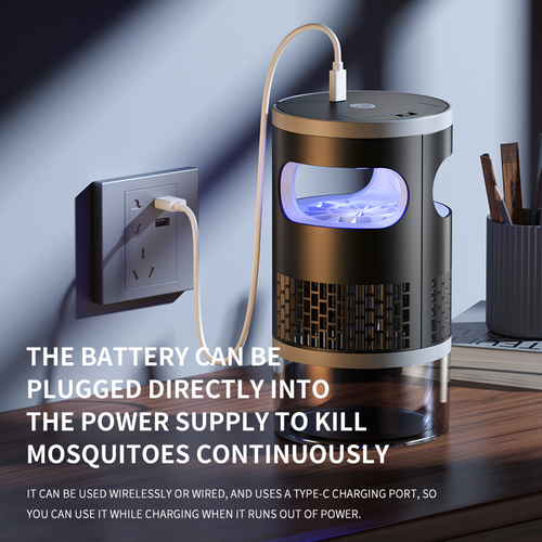 USB Rechargeable Mosquito Killer with Night Light（Cash on delivery is supported）