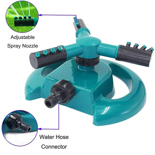 3PCS 360 Rotating Garden Sprinkler Kit（Cash on delivery is supported）