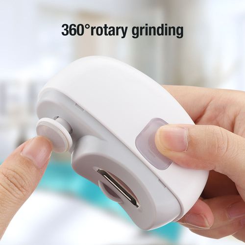 3 in 1 Automatic Electric Nail Clippers Nail Clippers Curved Blade Grinding and Polishing Device for Elderly Babies Children Adults Nail Clippers Cutter Polisher Nail Clipping Storage Nail Trimmer
