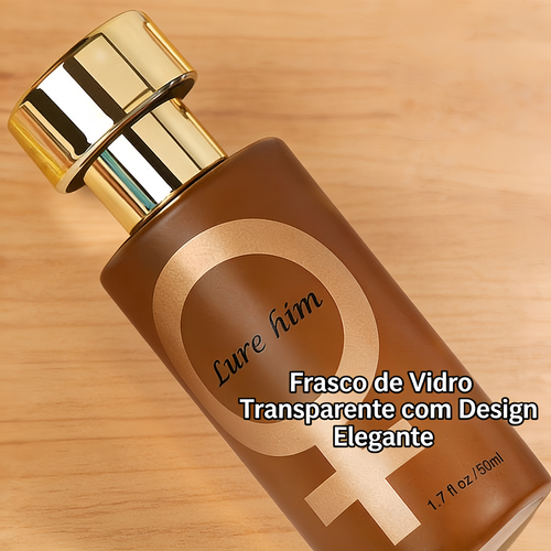 Perfume LURE HERHIM (Para Homens Mulheres)  Fragrância Leve  Duradoura, Ideal para Encontros