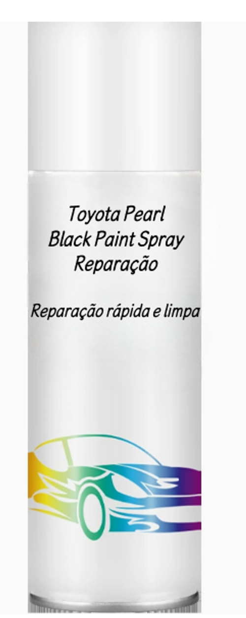 Tinta Spray para Carro Toyota Cor Branco Perolado Reparo de Riscos na Pintura