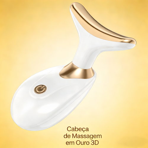 Aparelho de Massagem Facial & Cervical — Anti-Rugas, Tonificação Facial, Uso Doméstico