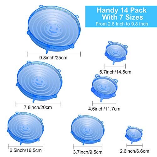 ⚡ Silicone Lids – Stop Wasting Food Today