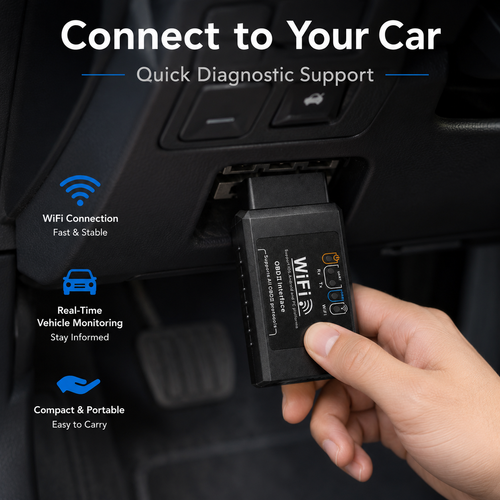 ELM327 OBD2 Car Scanner WiFi Diagnostic Tool for Android and iPhone in Kenya Fast Nairobi Delivery
