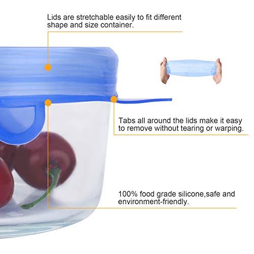 ⚡ Silicone Lids – Stop Wasting Food Today