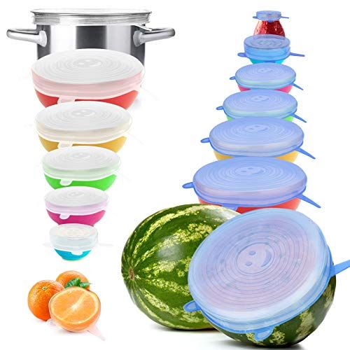 ⚡ Silicone Lids – Stop Wasting Food Today