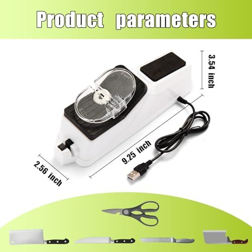 ⚡ Electric Knife Sharpener – Stop Struggling with Blunt Knives, Fast Sharpening for Your Kitchen & Mama Mboga Business