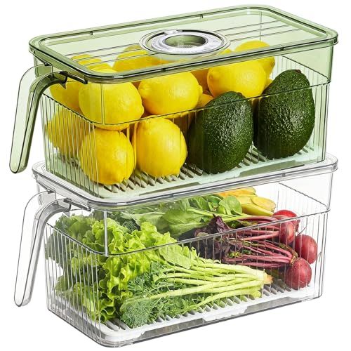 💰 Fridge Storage Box – Stop Wasting Food & Messy Fridge – Keep Leftovers Fresh & Organized
