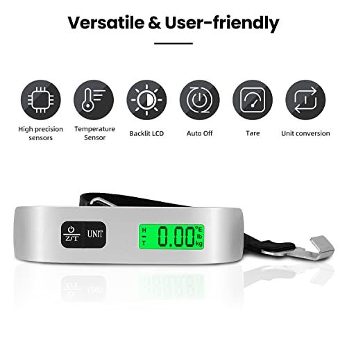 ⚡ Digital Luggage Scale – Avoid Extra Baggage Fees