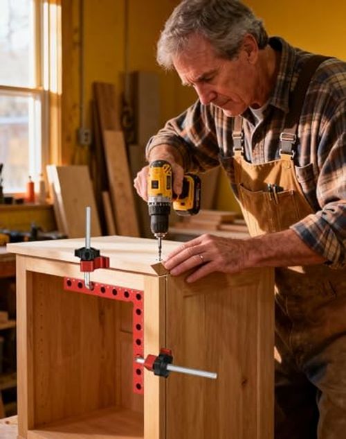⚡ Right Angle Clamp – Hold Wood Perfectly Straight