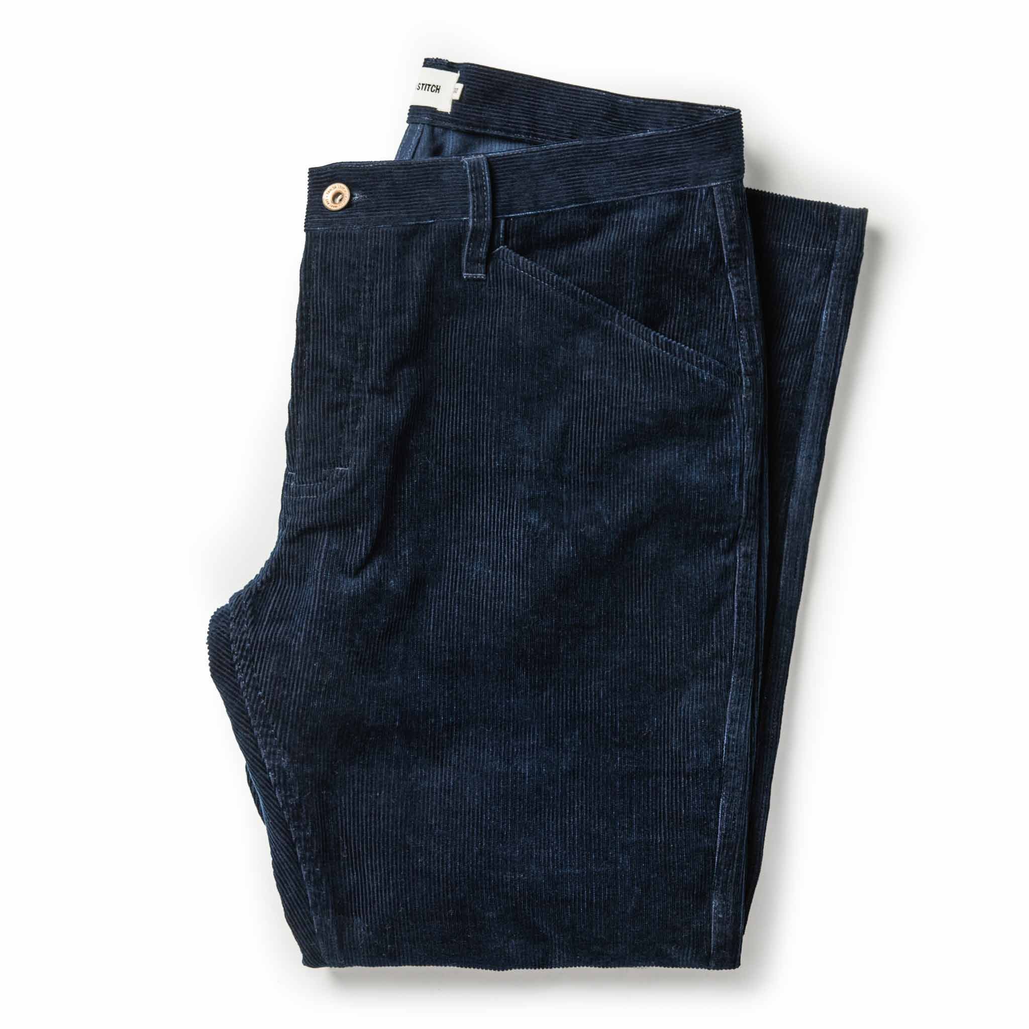 Uwrna Camp Pant in Indigo Corduroy