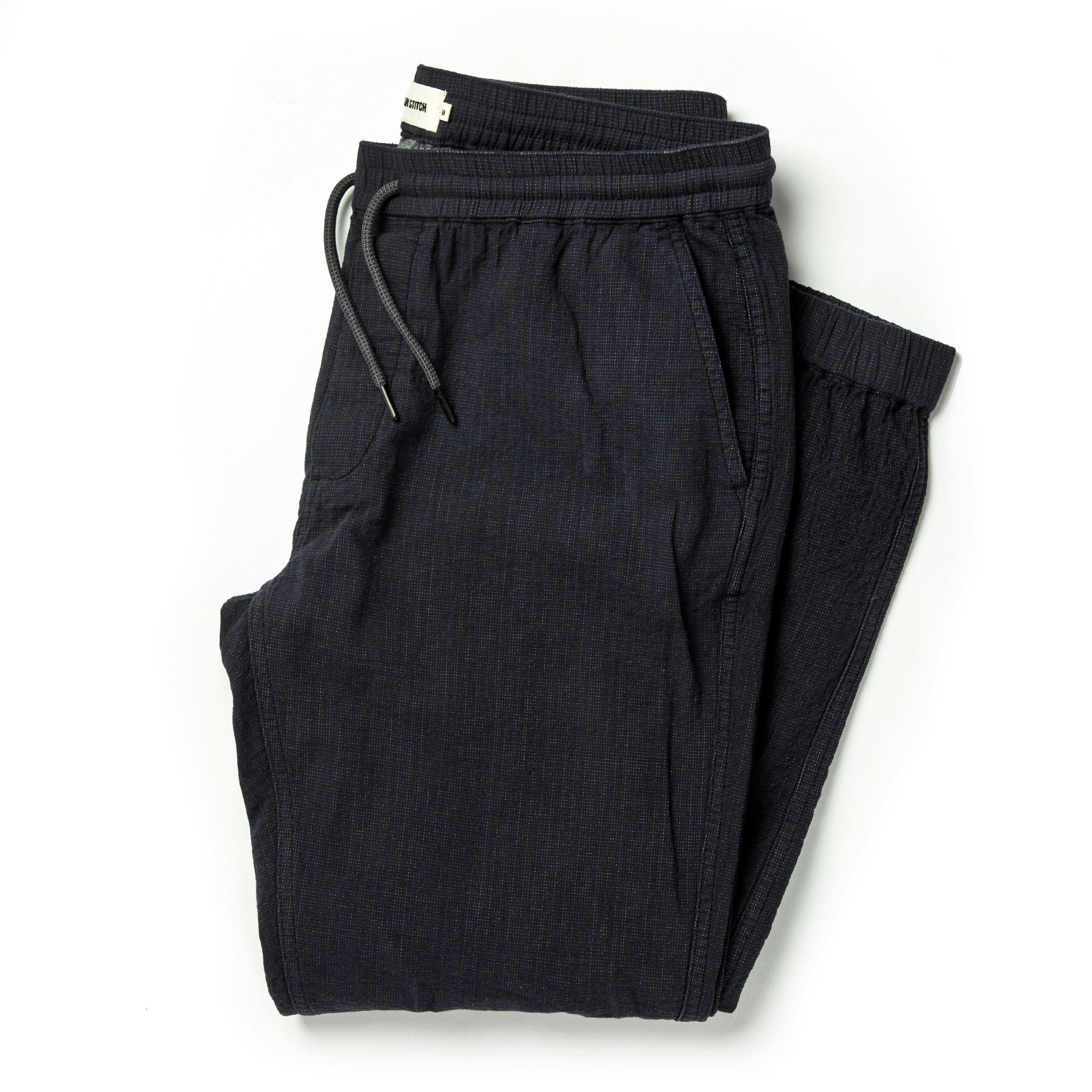 Uwrna Apres Pant in Coal Double Cloth