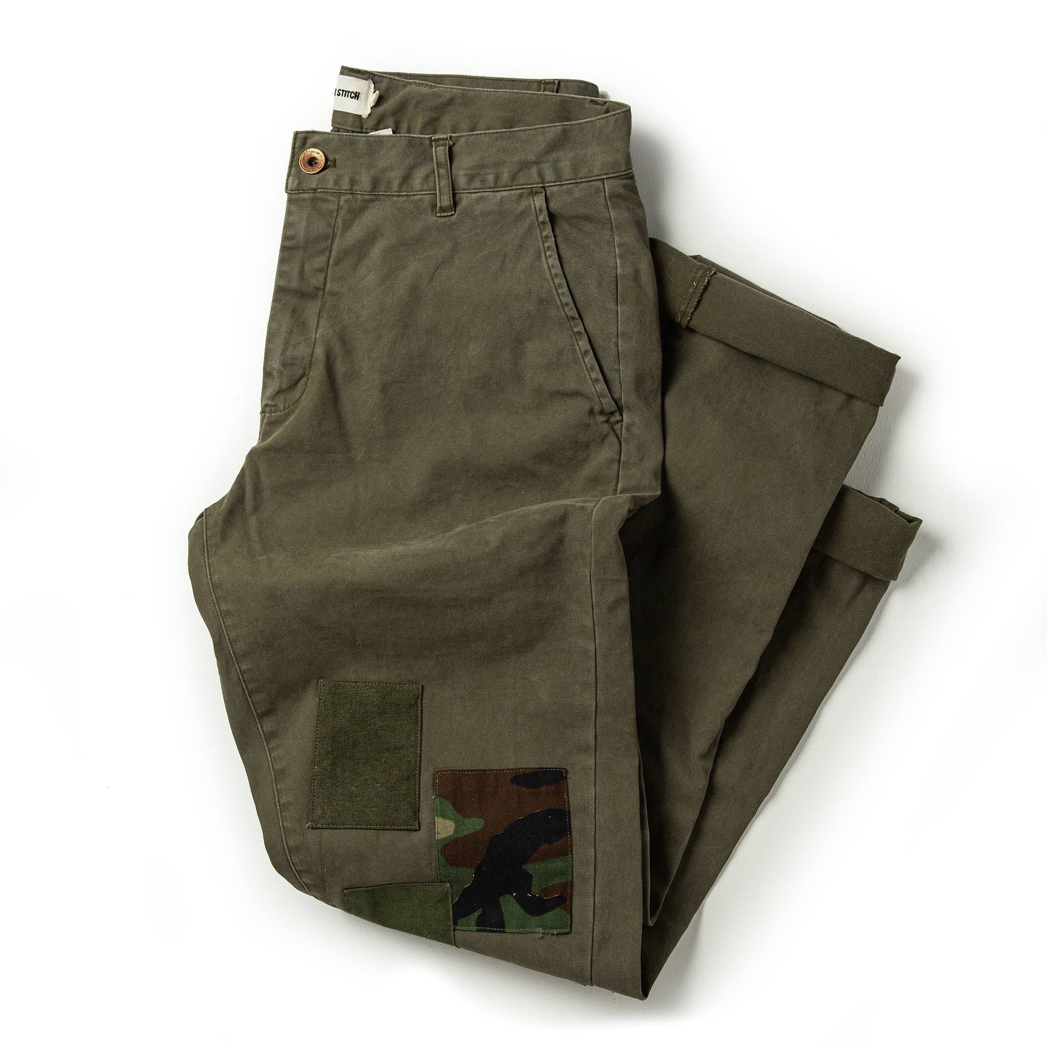 Uwrna Atelier and Repairs Chino in Olive