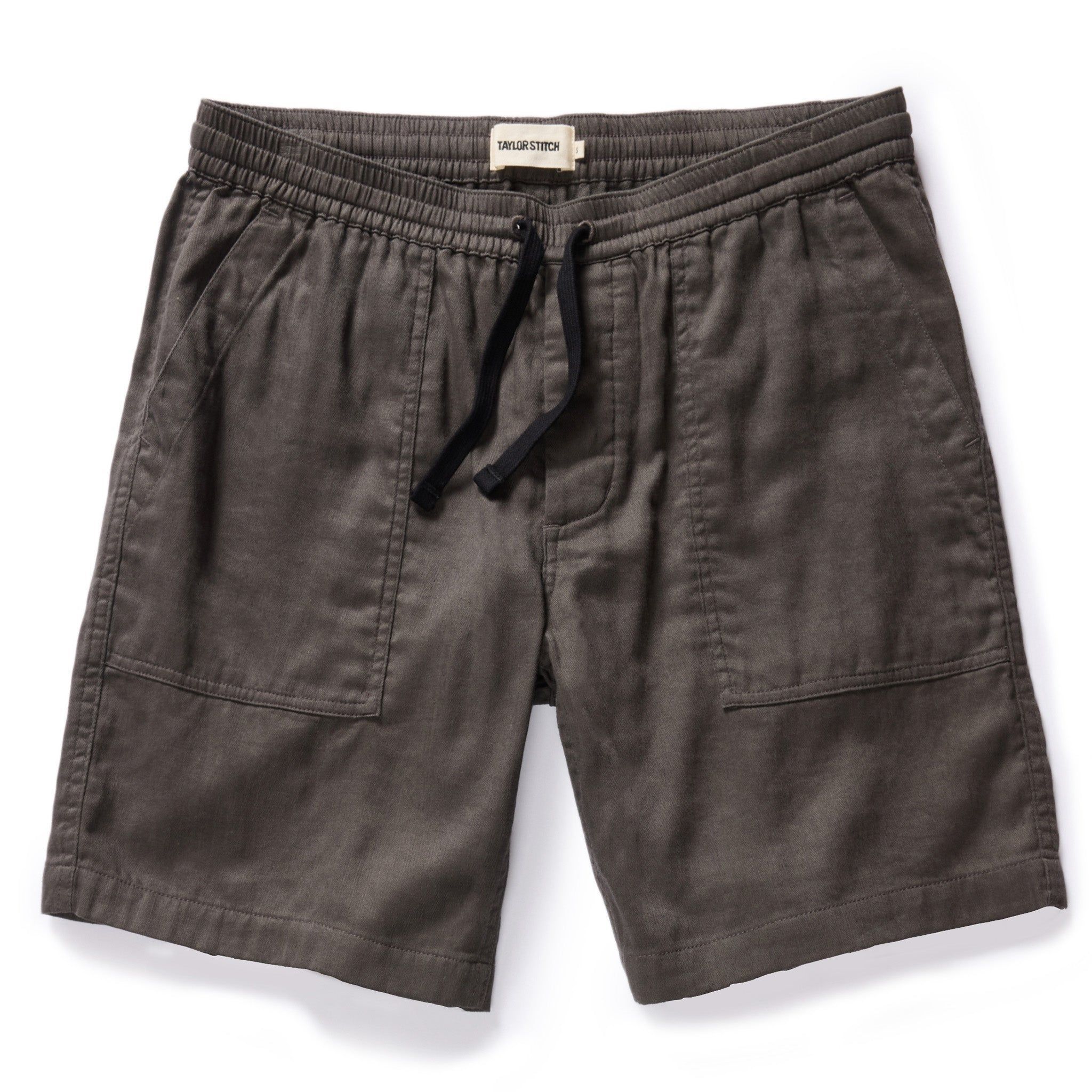 Uwrna Apres Trail Short in Granite Double Cloth