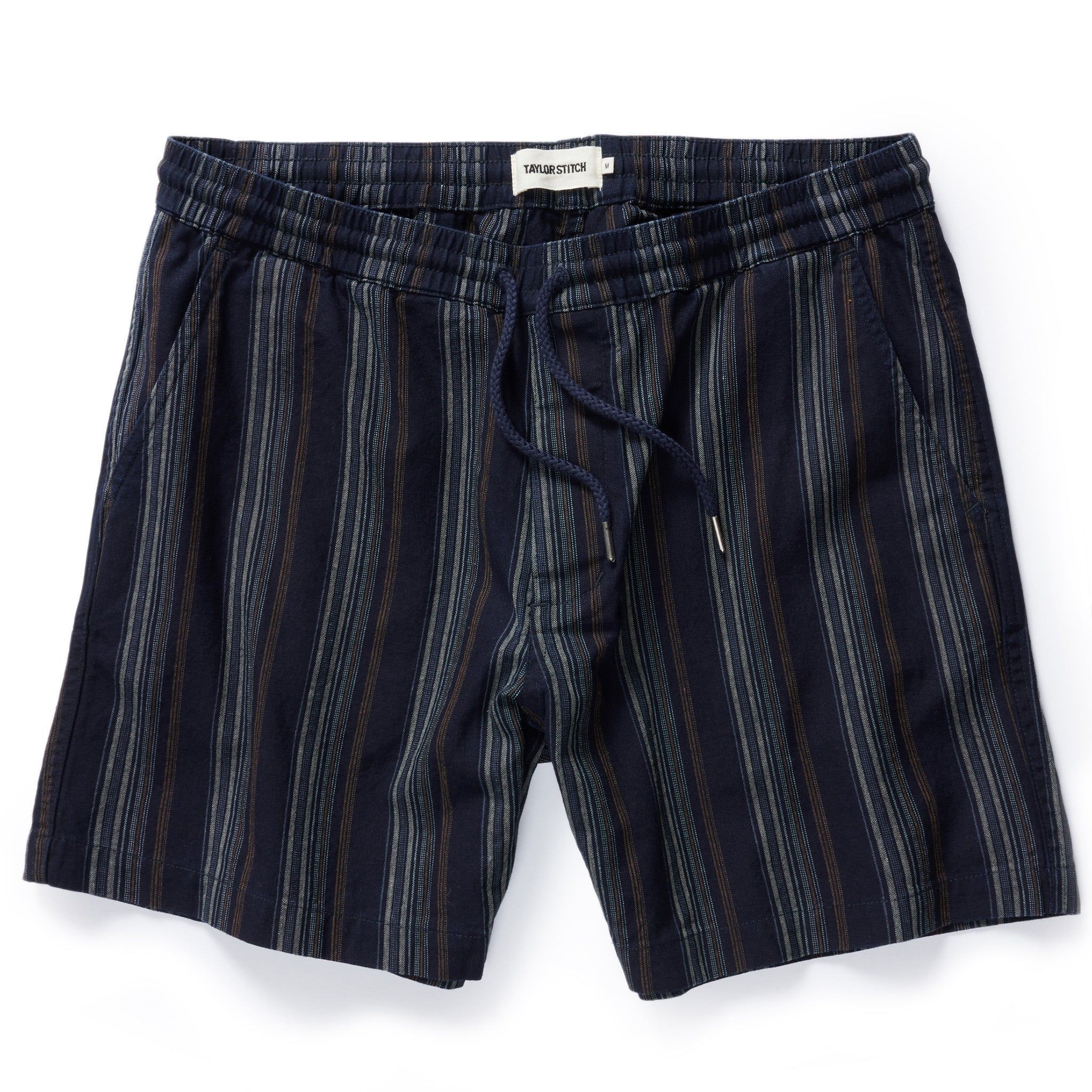 Uwrna Apres Short in Indigo Stripe