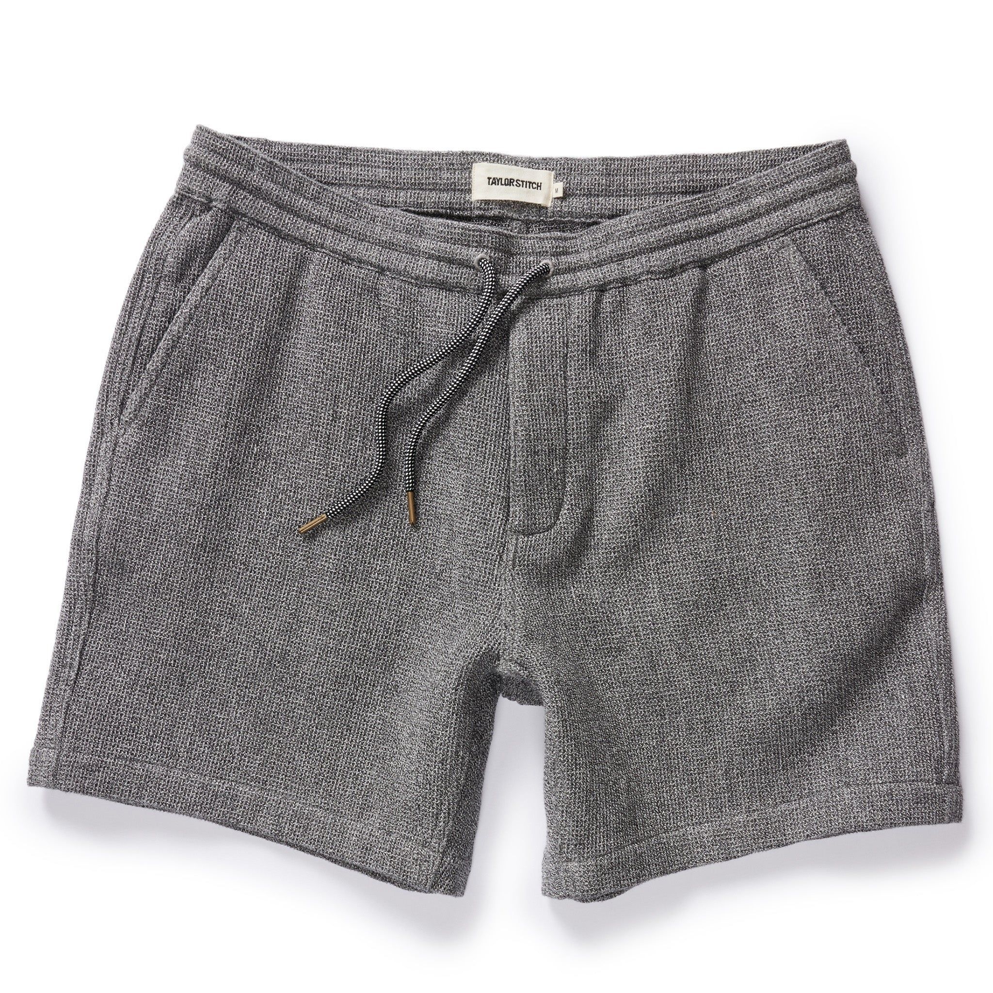 Uwrna Apres Short in Charcoal Waffle