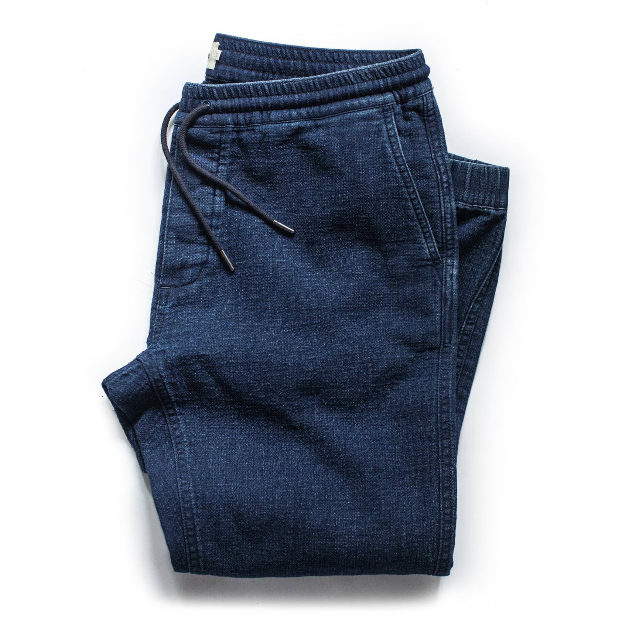 Uwrna Apres Pant in Indigo Double Cloth