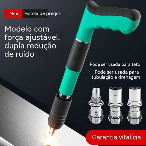 Pistola de pregos profissional, não aquece trabalhando o dia todo, uma única unidade dura vários anos!