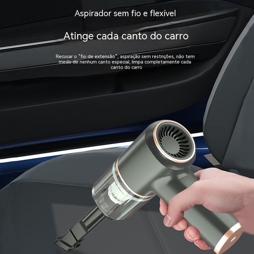 Imprescindível para os luandenses! Aspirador sem fio portátil, 3 em 1: limpeza total em casa, carro e escritório! Bateria de longa duração de 50 minutos, limpeza potente, acabou com a sujeira.