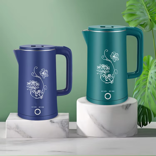 Double Wall White Electric Kettle 3 L Stainless Steel Water Kettle 2025 High-quality Hot-selling Electric Kettle
