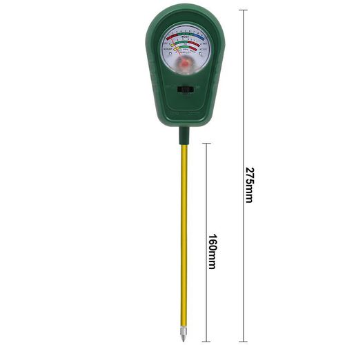 3-in-1 Soil Analyzer with Pointer Display