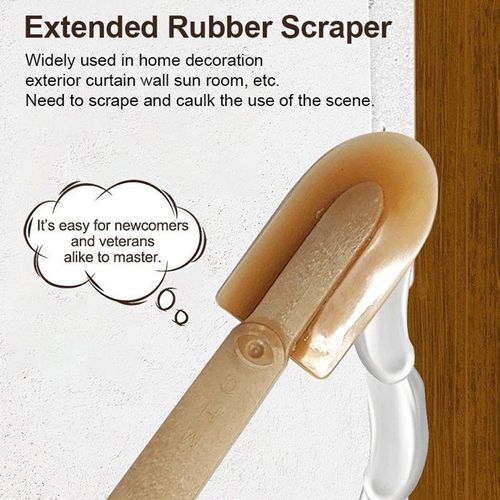 50% OFF Extended Length Rubber Spatula Caulking Tool（ 4PCS ）