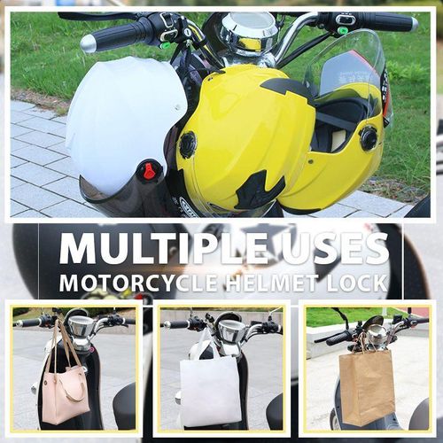 Motorcycle Helmet Lock