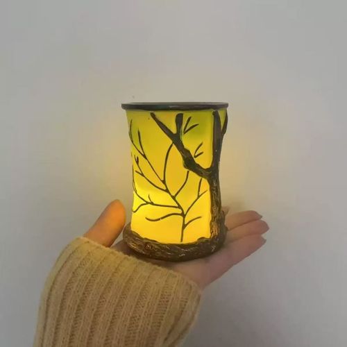 Enchanted Forest Nature-Inspired Lamp Enchanted