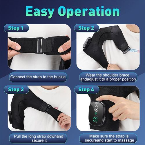 Heated Shoulder Brace with Vibration
