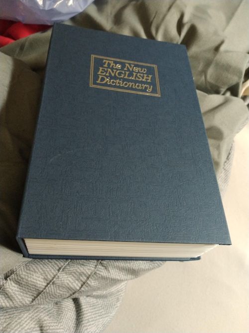 Hidden Book Safe Lock Box
