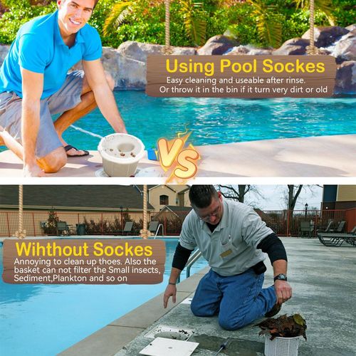 Pool Skimmer Socks